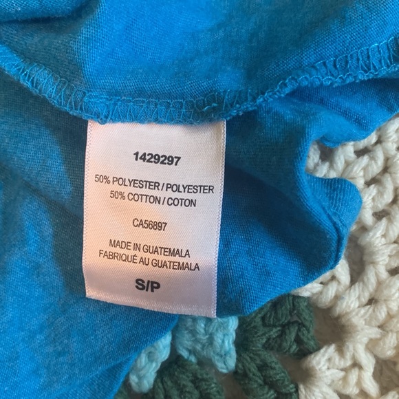 Sky Blue lucky brand tee shirt - Picture 4 of 5